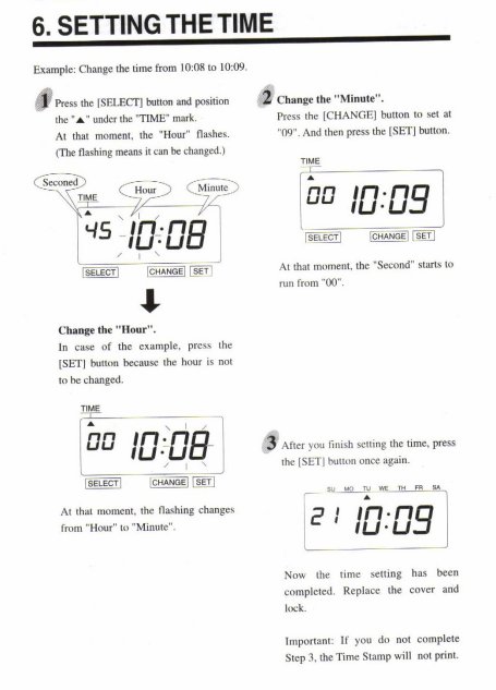 service sheet